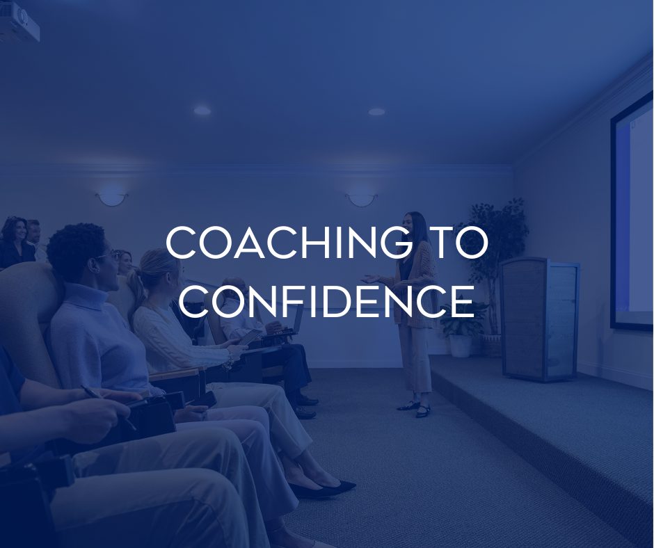 Coaching to Confidence Front